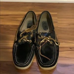 Size 9 Cheetah Print Sperrys